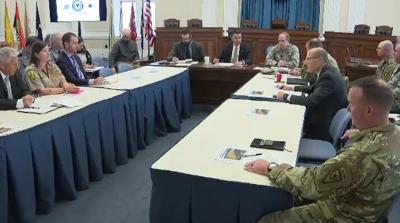 Sandoval Holds Meeting To Plan For Possible Flooding