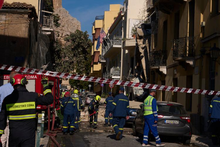 Greece Athens Explosion
