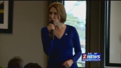 Carly Fiorina Campaign Trial Hits Reno
