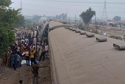 Pakistan-Train-Accident