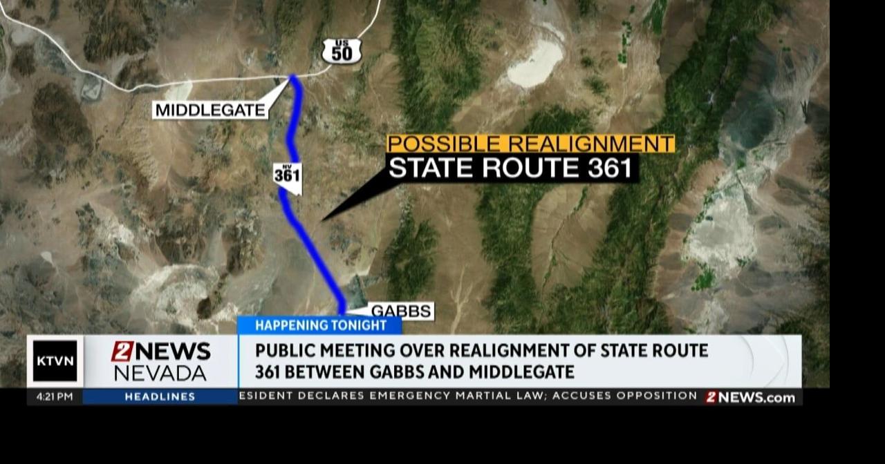 NDOT hosting public meeting regarding SR 361 | Videos | 2news.com