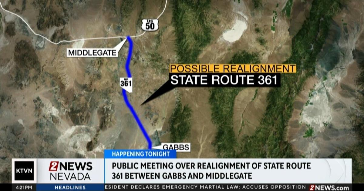 Ct Rte 361 NDOT hosting public meeting regarding SR 361 | Videos | 2news.com