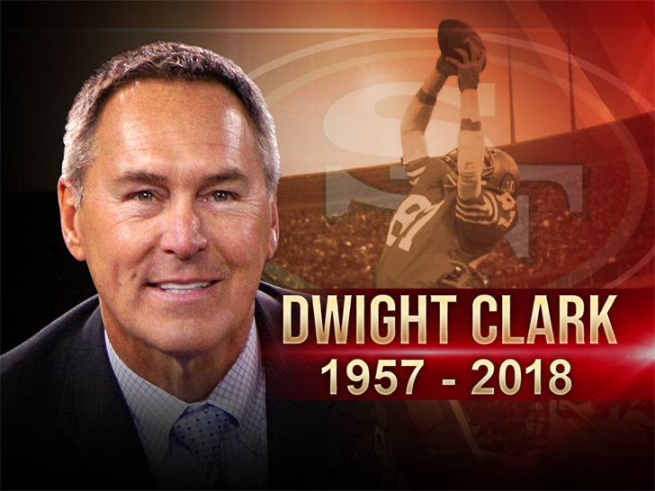 Dwight Clark, former 49ers wide receiver, dead at 61