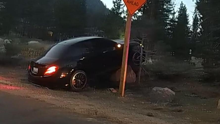 Suspect crash US 50