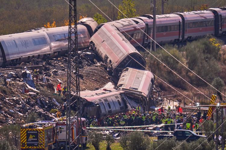 APTOPIX Spain Train Crash