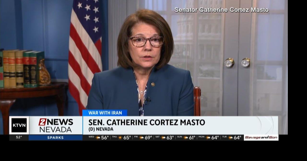 Senator Cortez Masto introduces bill to fight profiteering | Local News ...