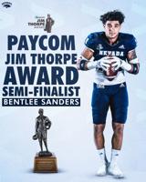 Nevada safety Bentlee Sanders named Jim Thorpe Award semifinalist