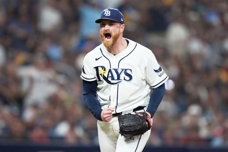 APTOPIX ALCS Guardians Rays Baseball