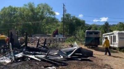 Goats Injured After Shed Fire Near Washoe City
