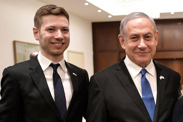 Mideast Netanyahus Son