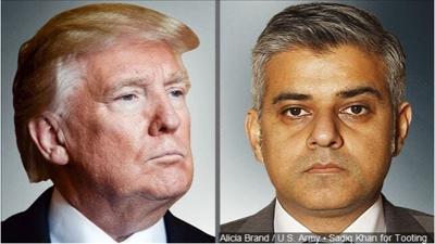 President Trump Lands In U.K., Blasts London Mayor In Tweet