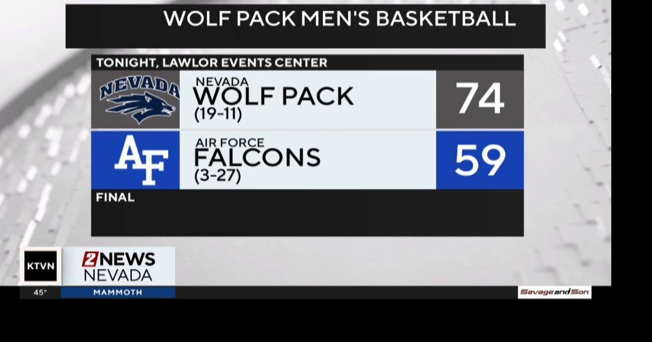 Wolf Pack Men's Basketball Team wrapped up their regular season with a ...