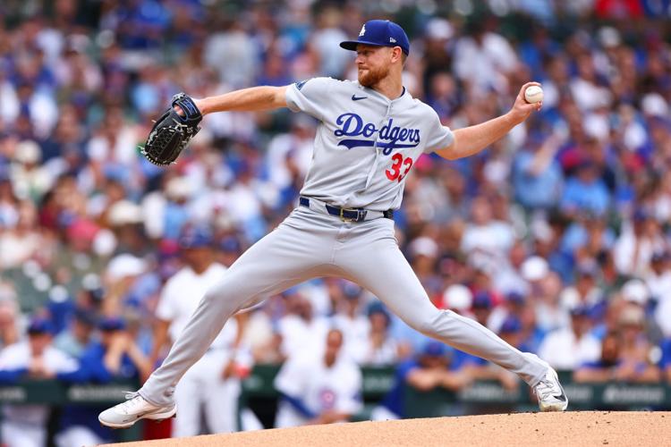 Dodgers Cubs Baseball