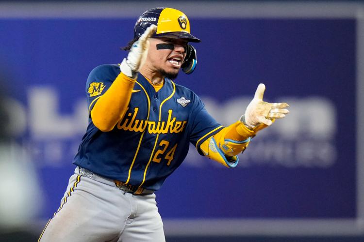 APTOPIX World Series Brewers Rays Baseball