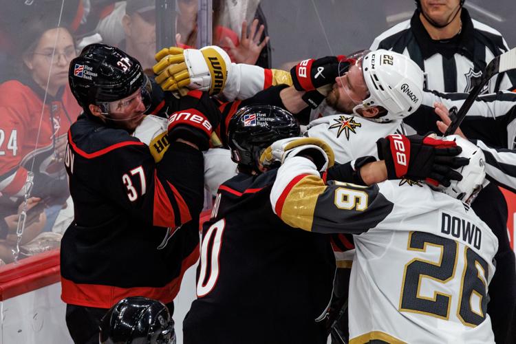 Stanley Cup Golden Knights Hurricanes Hockey