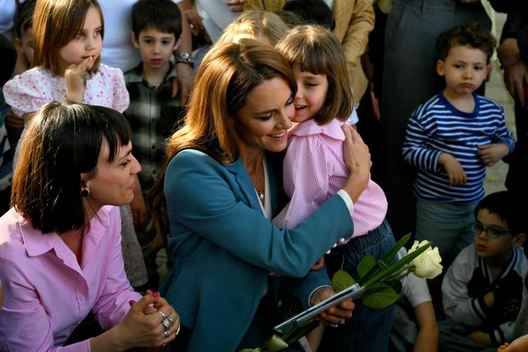 APTOPIX Italy Britain Royals