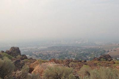 Smoke From California Wildfires Causing Hazy Conditions Across Nevada