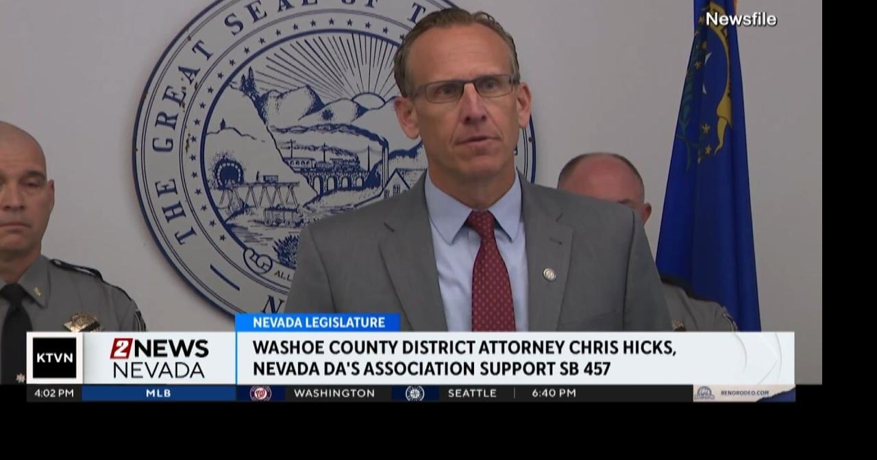 Washoe County DA supports governor's crime bill | Local News | 2news.com