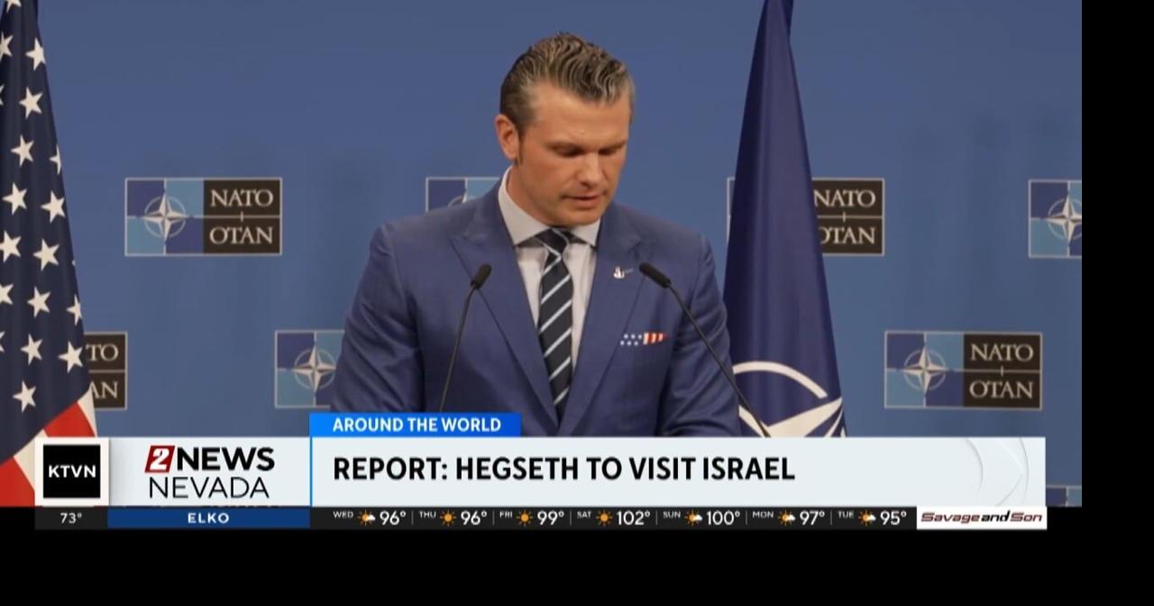 Hegseth to visit Israel