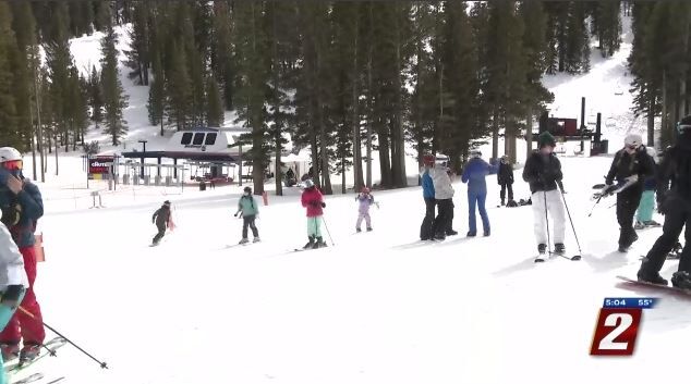 Mt. Rose Ski Tahoe, Feb. 20, 2022