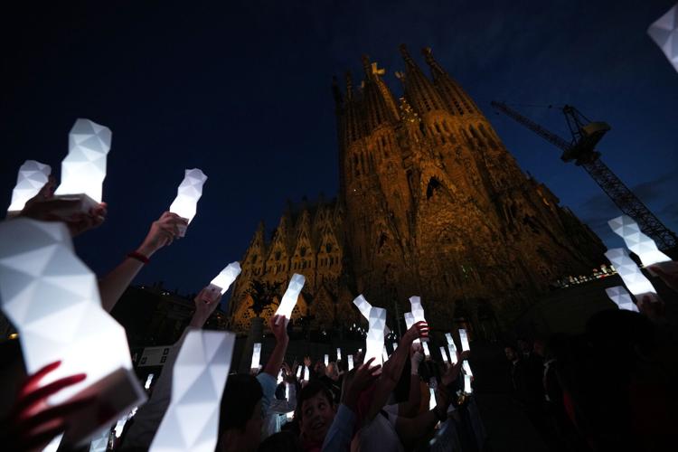 APTOPIX Spain Pope