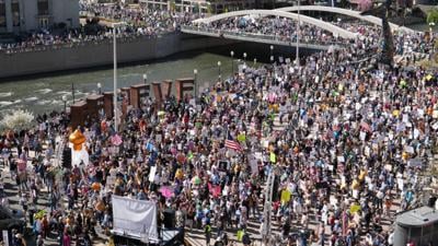 No Kings downtown Reno