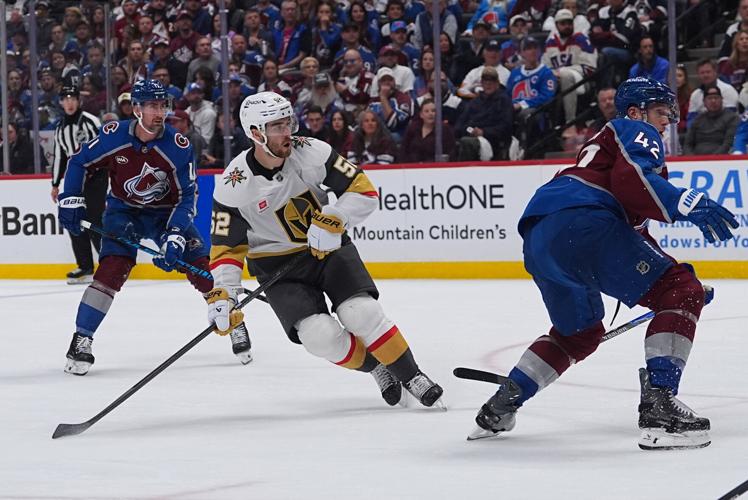 Golden Knights Avalanche Hockey