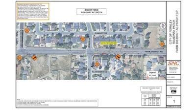 Farm District Road construction