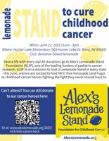 Alex's Lemonade Stand Flyer