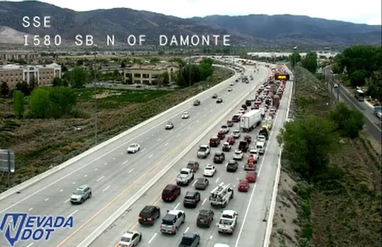 I-580 south near Damonte Ranch