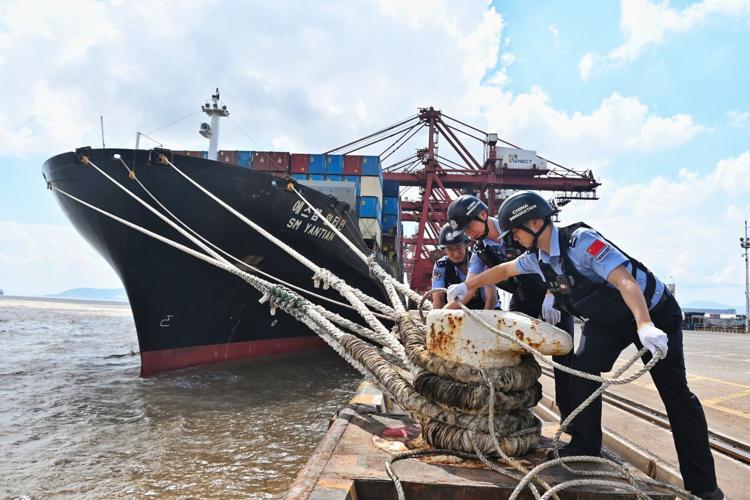 China Asia Storms