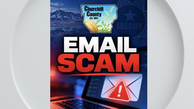 Churchill County email scam