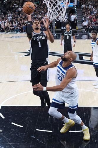 Timberwolves Spurs Basketball