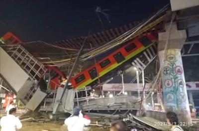 23 Dead After Mexico City Metro Overpass Collapses