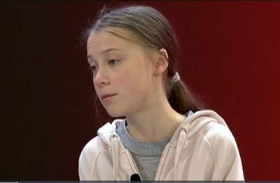 Thumberg Scolds Davos Elites Over Climate as President Trump Arrives