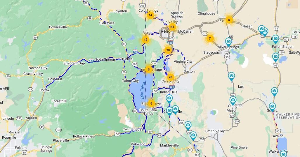 Chain Controls on Many Northern Nevada and California Roads | News ...
