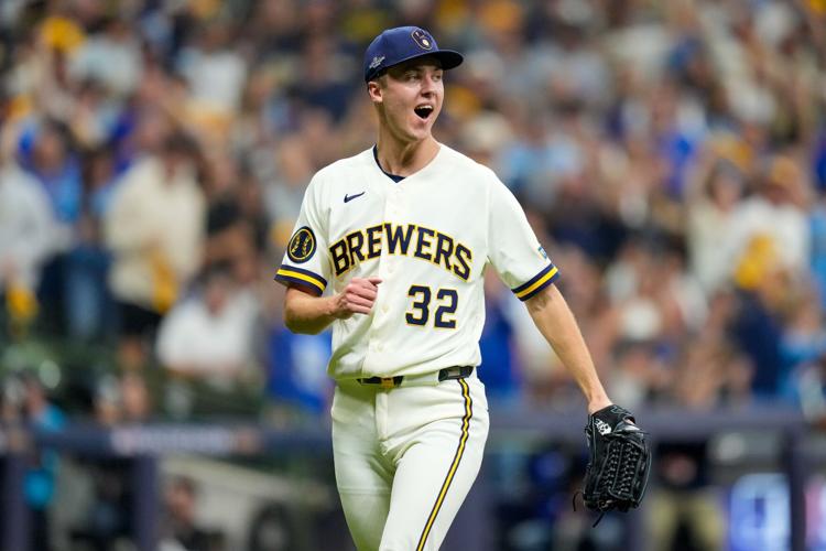 NLCS Dodgers Brewers Baseball