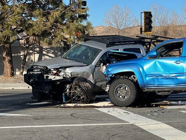Crash involving school bus in Spanish Springs