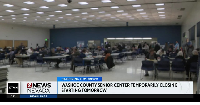 Washoe Senior Center offering meals during remodel