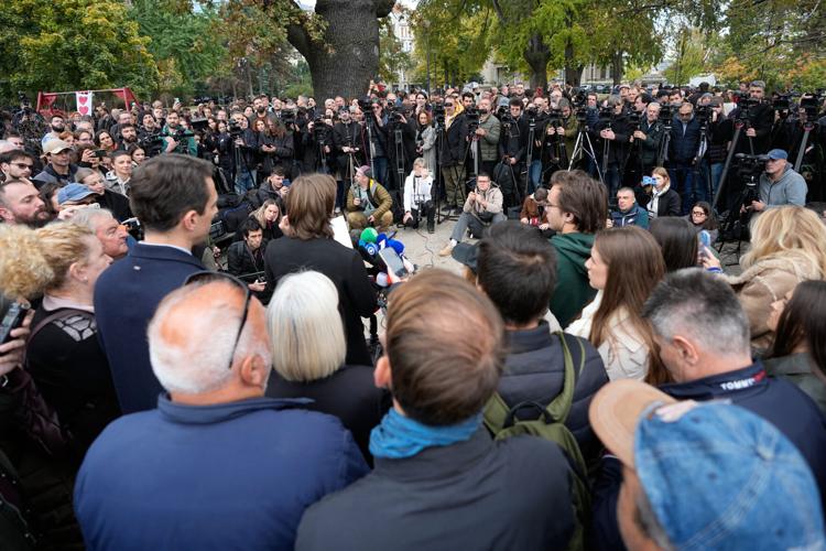 Serbia Election Students