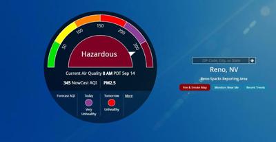 Washoe County School District Canceling All Wednesday Classes on Air Quality Concerns