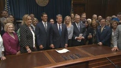 Georgia's Gov. Brian Kemp Signs Early Abortion Ban