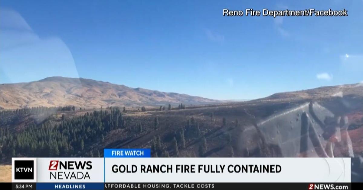 Gold Ranch Fire is 100% contained | Videos | 2news.com