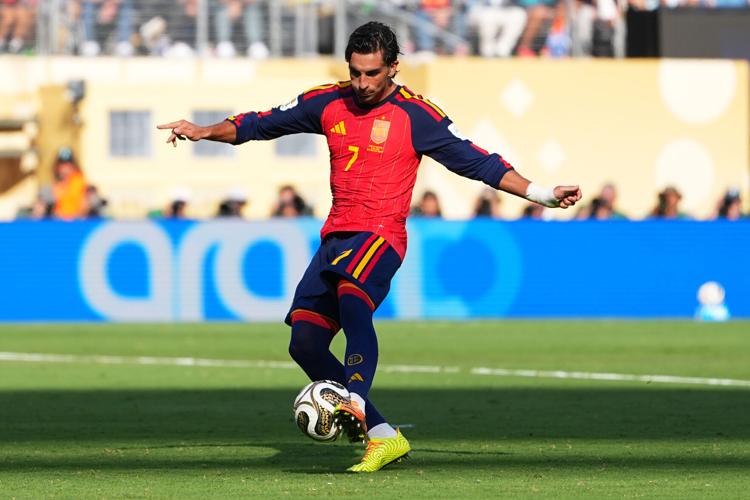 APTOPIX Argentina Spain WCup Soccer