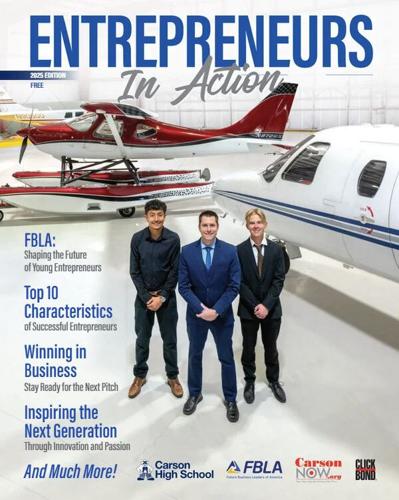 Entrepreneurs in Action Magazine Cover 2025