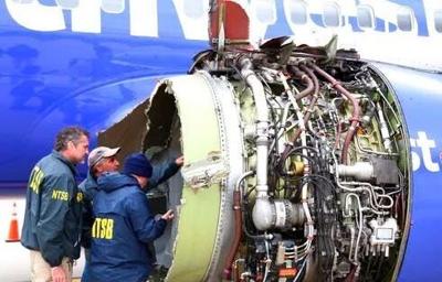 NTSB: Blown Southwest Airlines Jet Engine Showed 'Metal Fatigue'