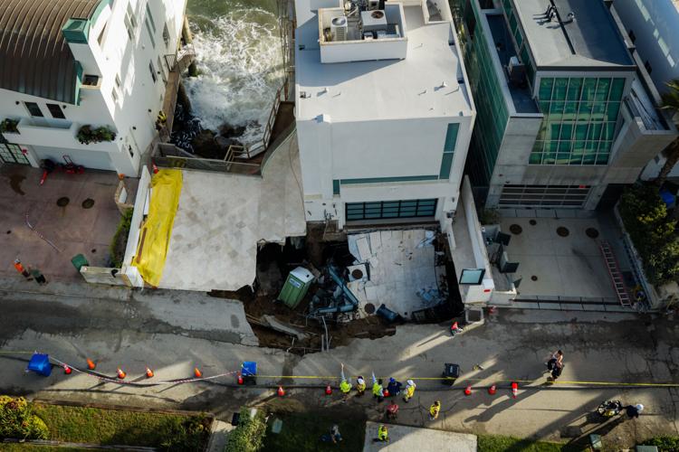 Nicolas Cage Driveway Collapse