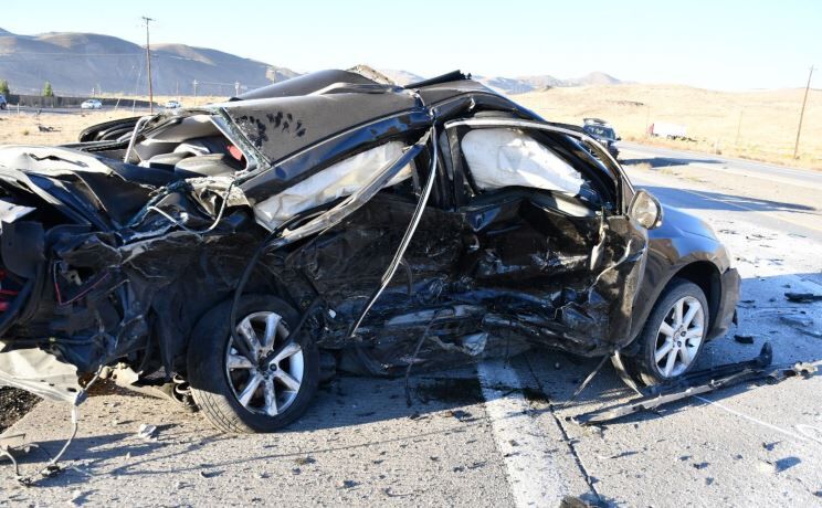Fatal Crash near Mustang