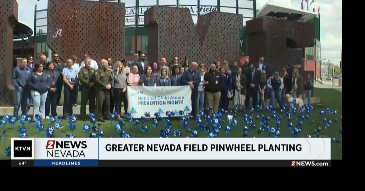 Greater Nevada Field pinwheel planting | Local News | 2news.com