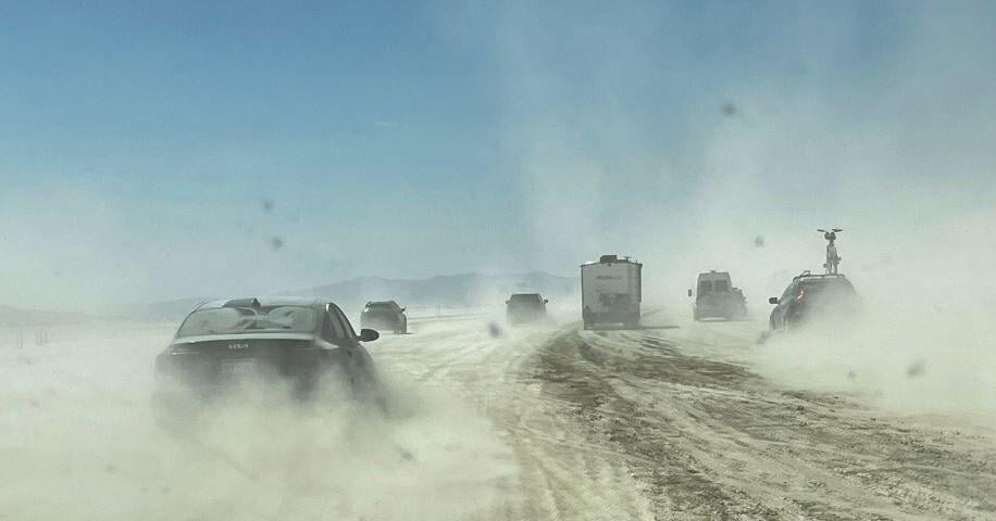 Burning Man gates reopen 68 hour wait to enter Black Rock City  KTVN